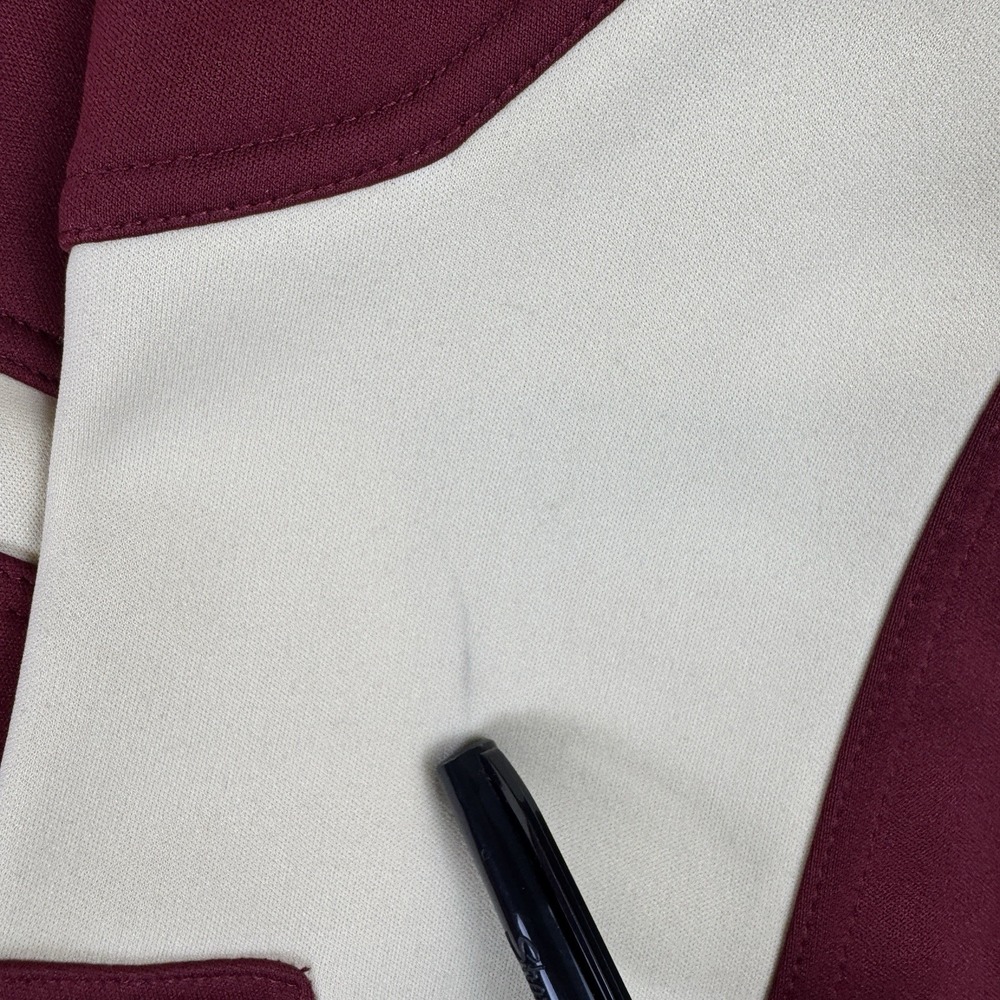 Boston College Eagles Reebok Fleece 1/4 Zip Pullover Chest Embroidered Men s L - Picture 11 of 12
